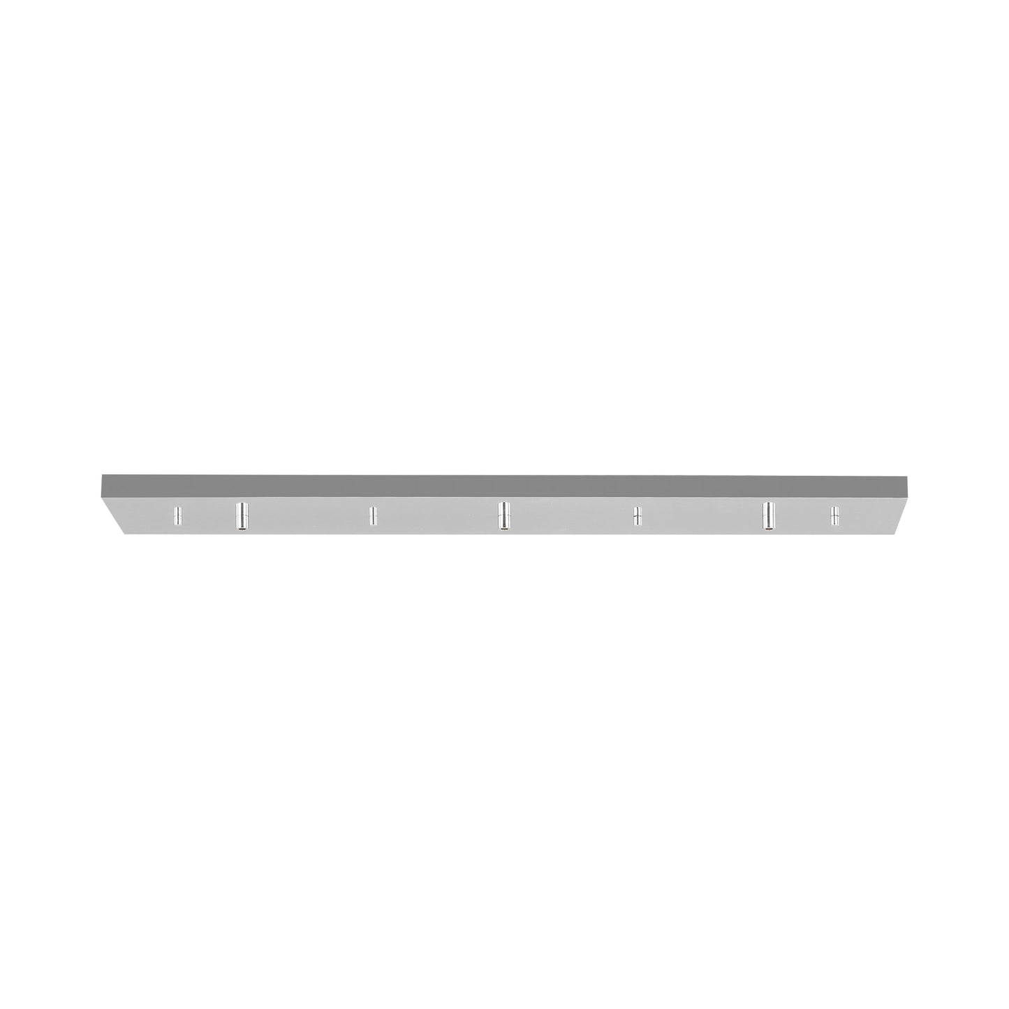 Rectangular Cluster Multi-Port Linear Canopy in Chrome (36-Inch).