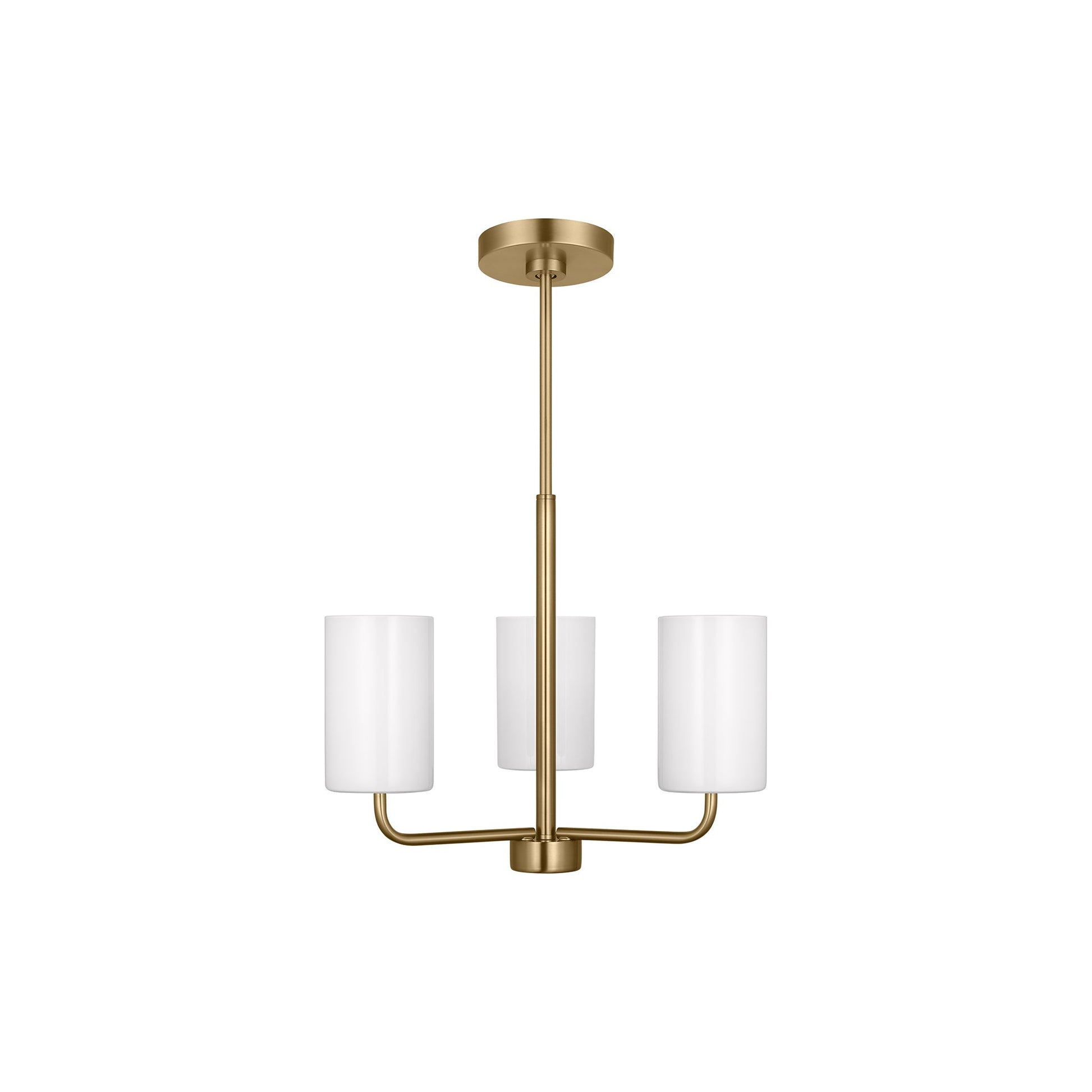 Rhett Chandelier in Satin Bronze (Small/Not Included).