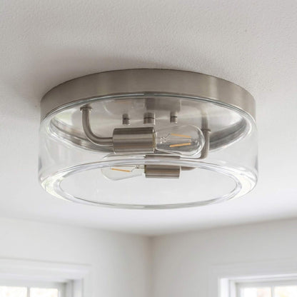 Rhett Flush Mount Ceiling Light in Detail.