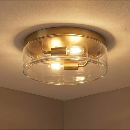 Rhett Flush Mount Ceiling Light in Detail.