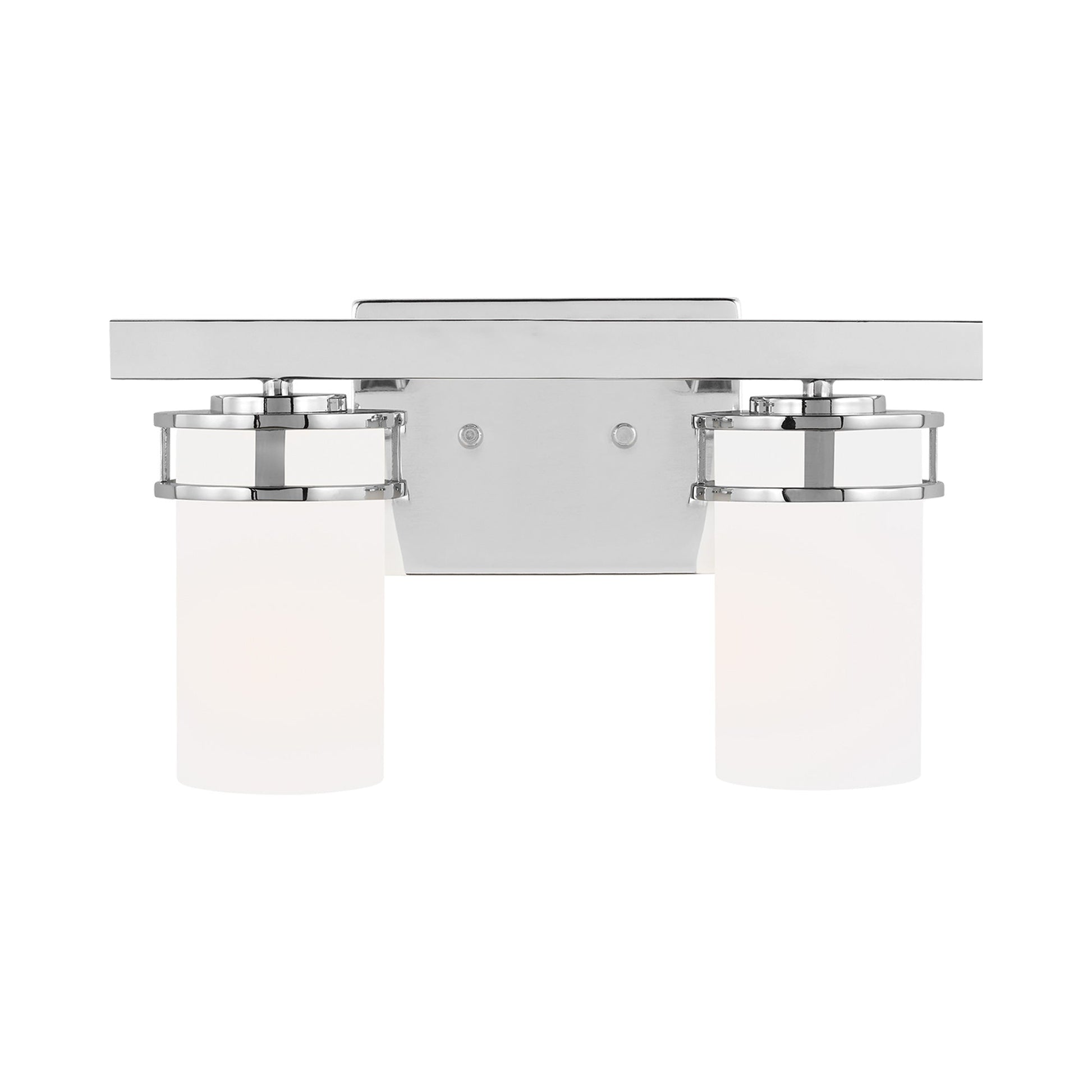 Robie Bath Wall Light in Chrome (2-Light).