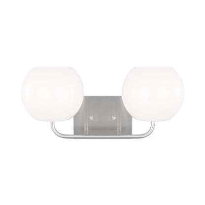 Rory Bath Vanity Light in Brushed Steel (Medium/Not Included).