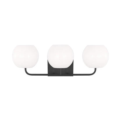 Rory Bath Vanity Light in Midnight Black (Large/Not Included).