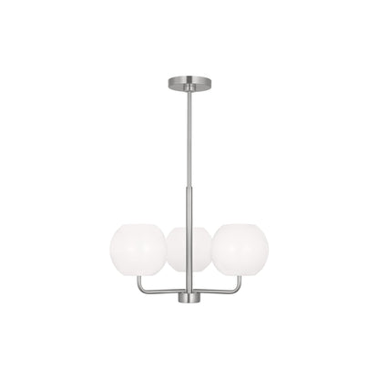 Rory Chandelier in Brushed Steel (Small/Not Included).