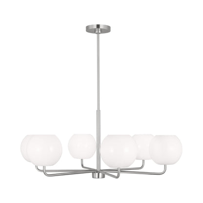 Rory Chandelier in Brushed Steel (Large/Not Included).