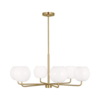 Rory Chandelier in Satin Bronze (Large/Not Included).