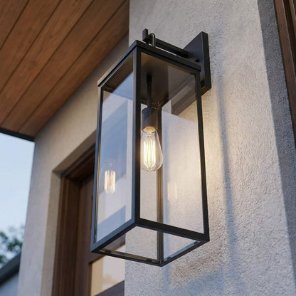 Rox Outdoor Wall Light in Outside Area.