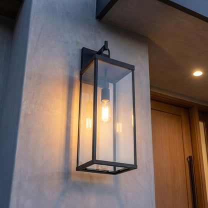 Rox Outdoor Wall Light in Outside Area.