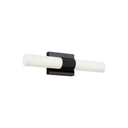 Sarco LED Bath Vanity Light in Midnight Black (18-Inch).
