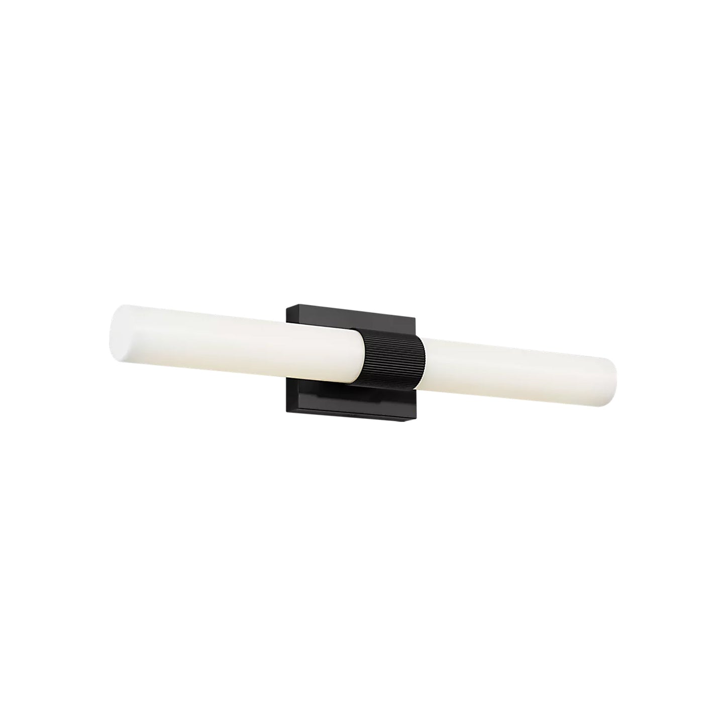 Sarco LED Bath Vanity Light in Midnight Black (24-Inch).