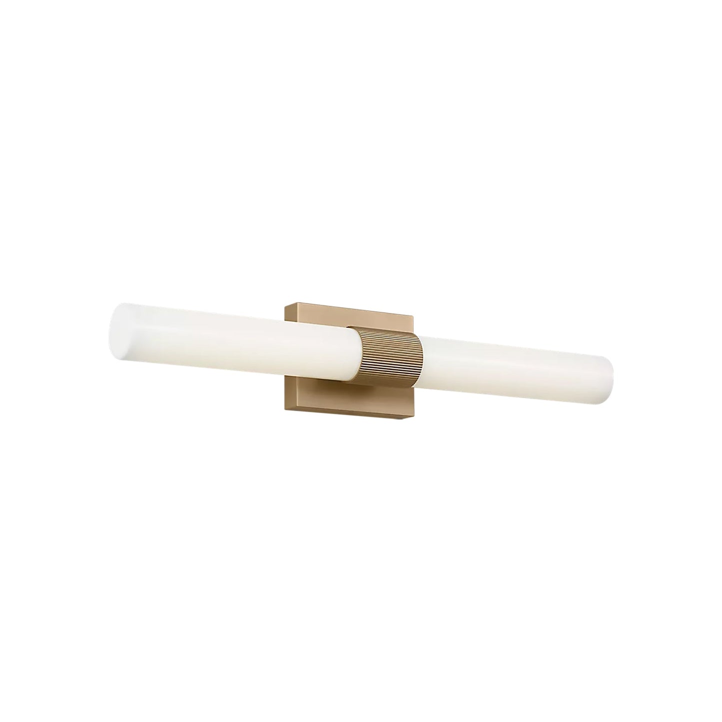 Sarco LED Bath Vanity Light in Satin Brass (24-Inch).