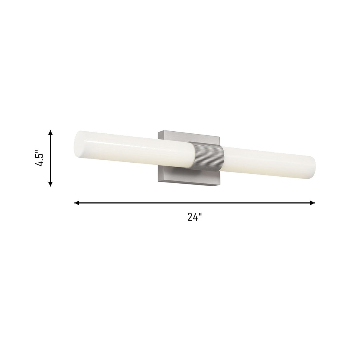 Sarco LED Bath Vanity Light - line drawing.