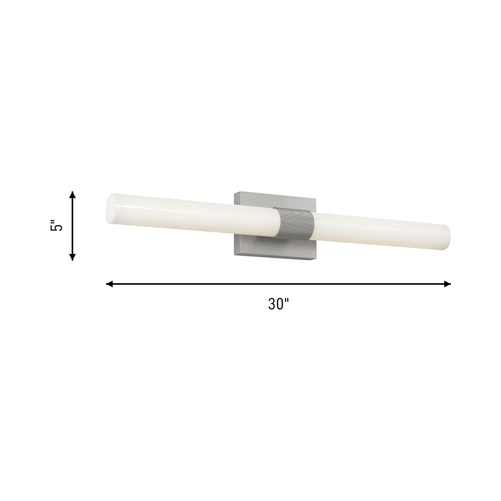 Sarco LED Bath Vanity Light - line drawing.