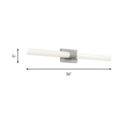 Sarco LED Bath Vanity Light - line drawing.