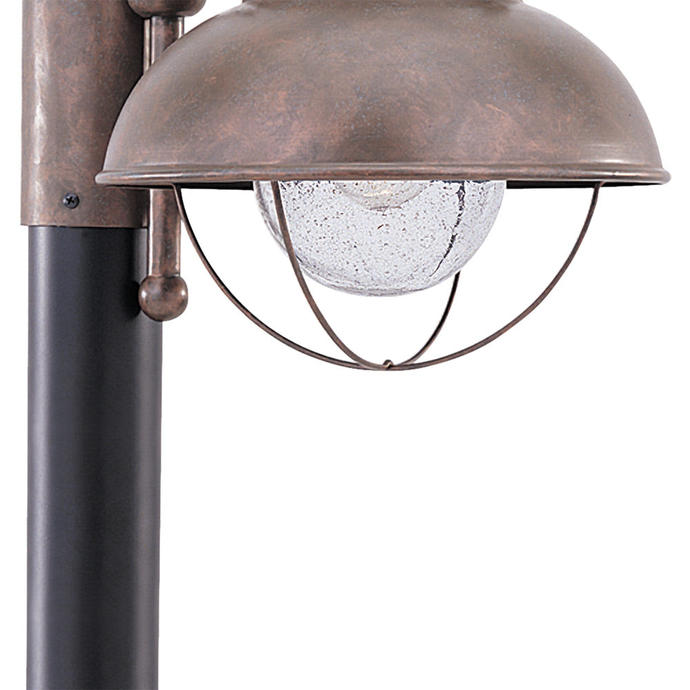 Sebring Outdoor Post Light in Detail.