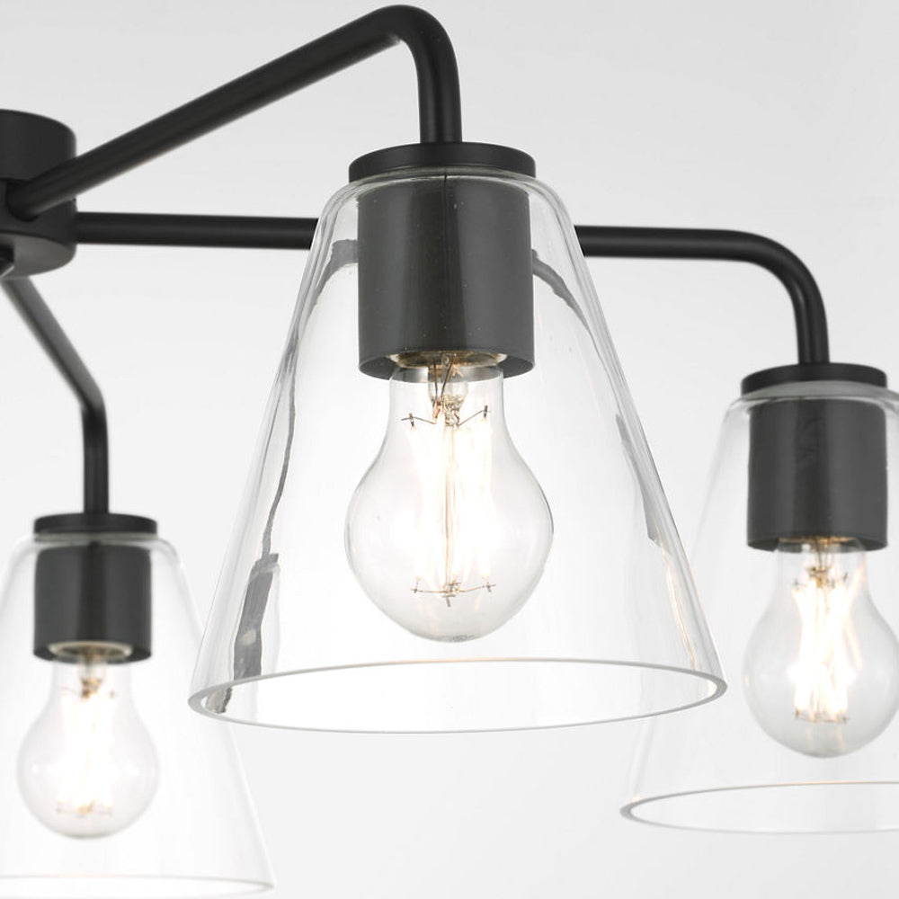 Senda Chandelier in Detail.