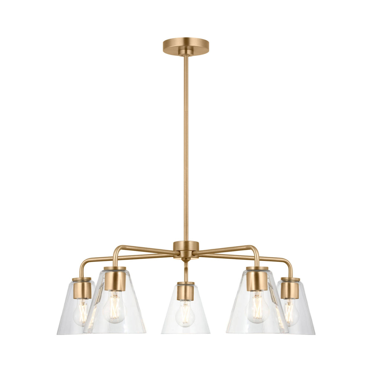 Senda Chandelier in Detail.