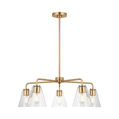Senda Chandelier in Detail.