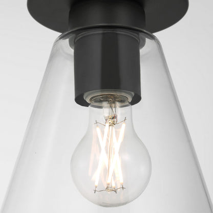 Senda Flush Mount Ceiling Light in Detail.