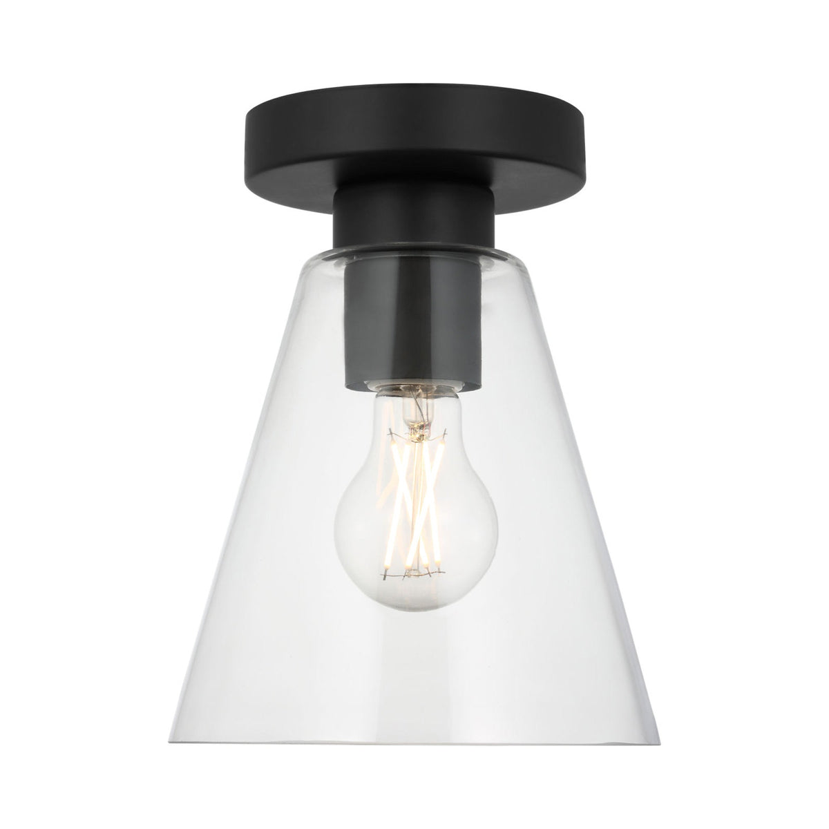 Senda Flush Mount Ceiling Light in Detail.