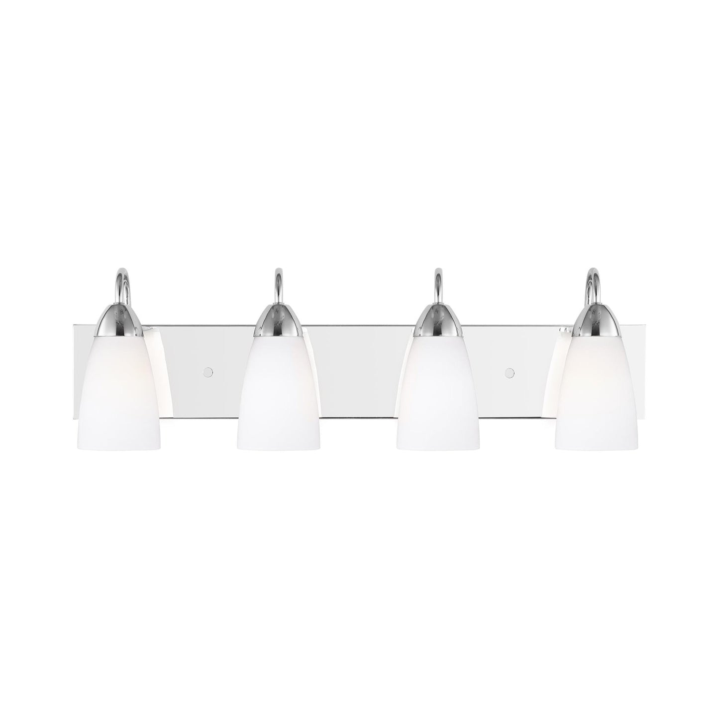 Seville Bath Vanity Light in Chrome (4-Light).