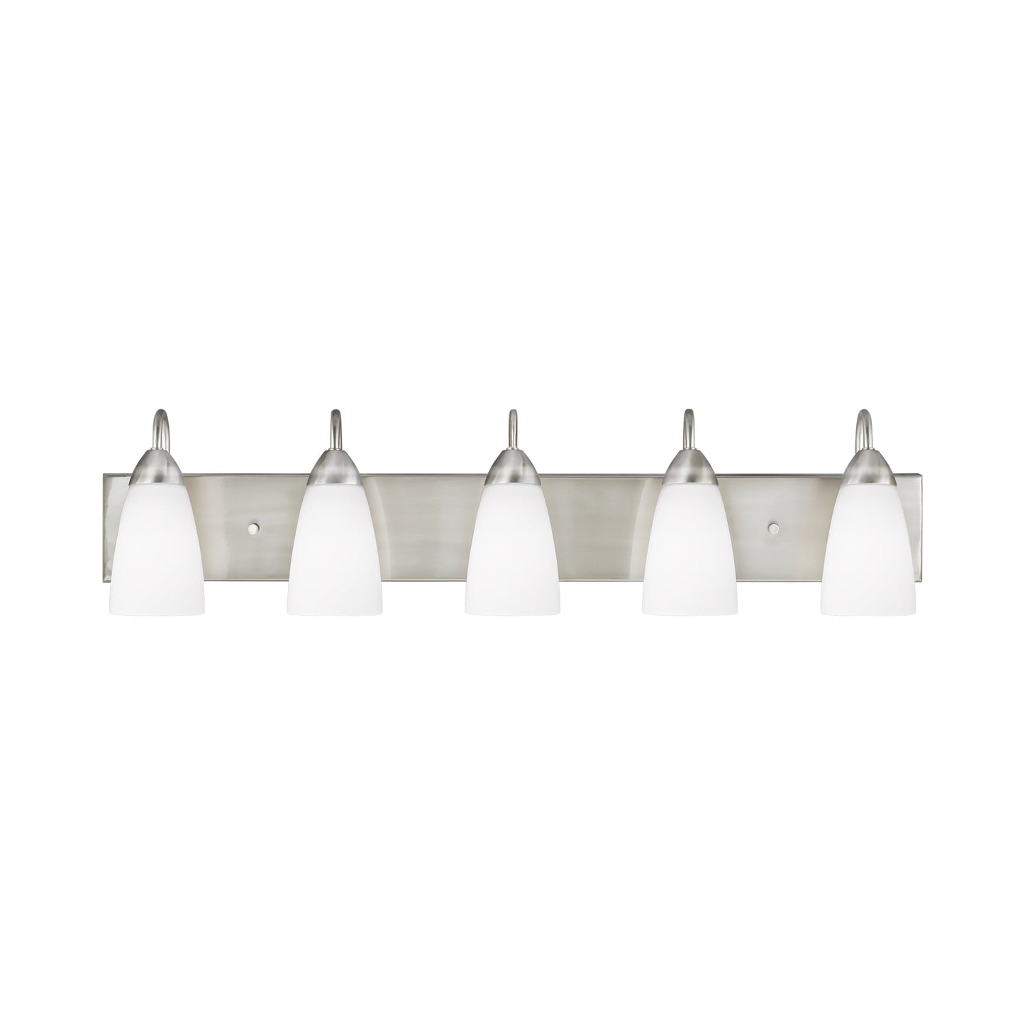 Seville Bath Vanity Light in Brushed Nickel (5-Light).