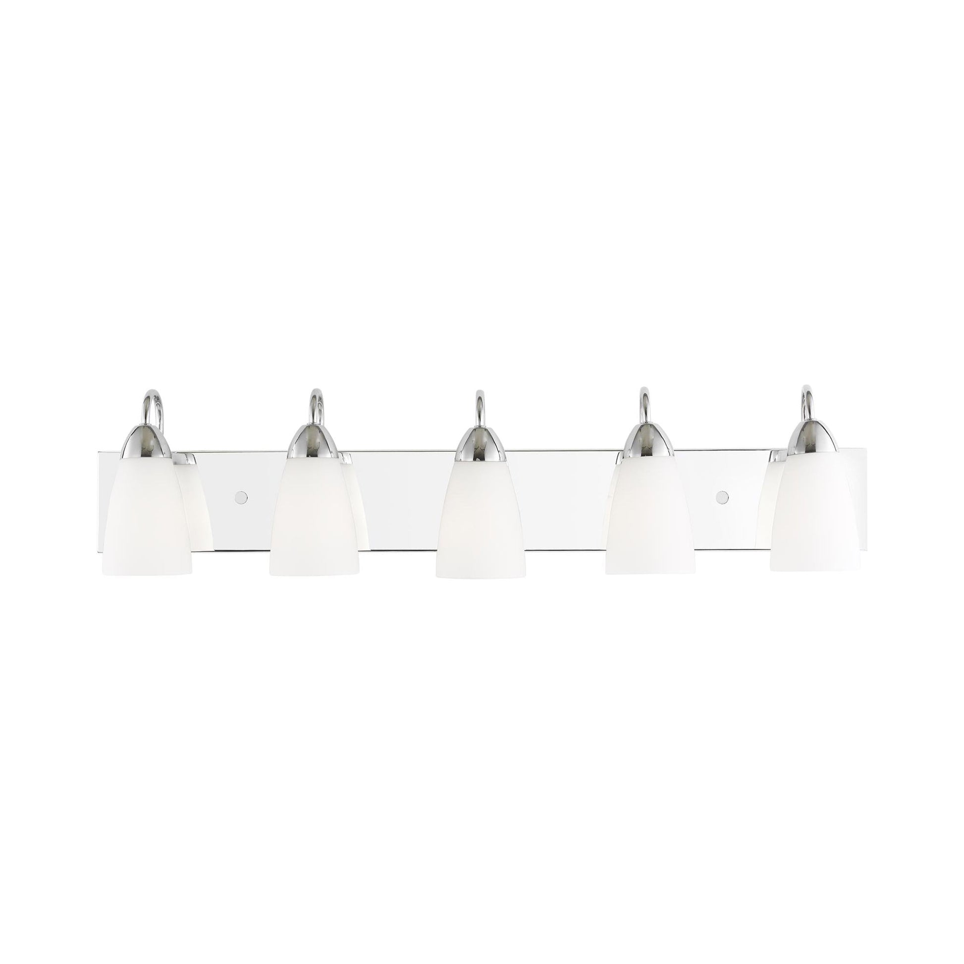 Seville Bath Vanity Light in Chrome (5-Light).