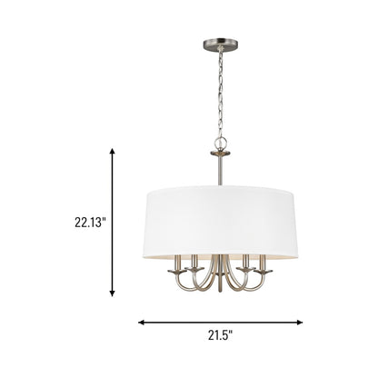 Seville Chandelier - line drawing.
