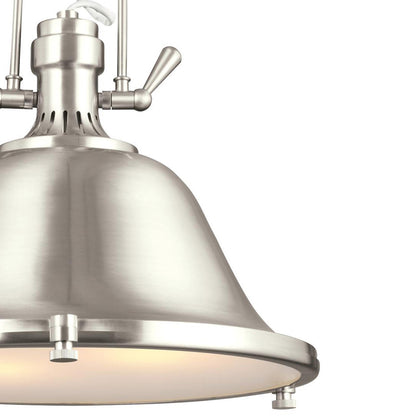 Stone Street Pendant Light in Detail.