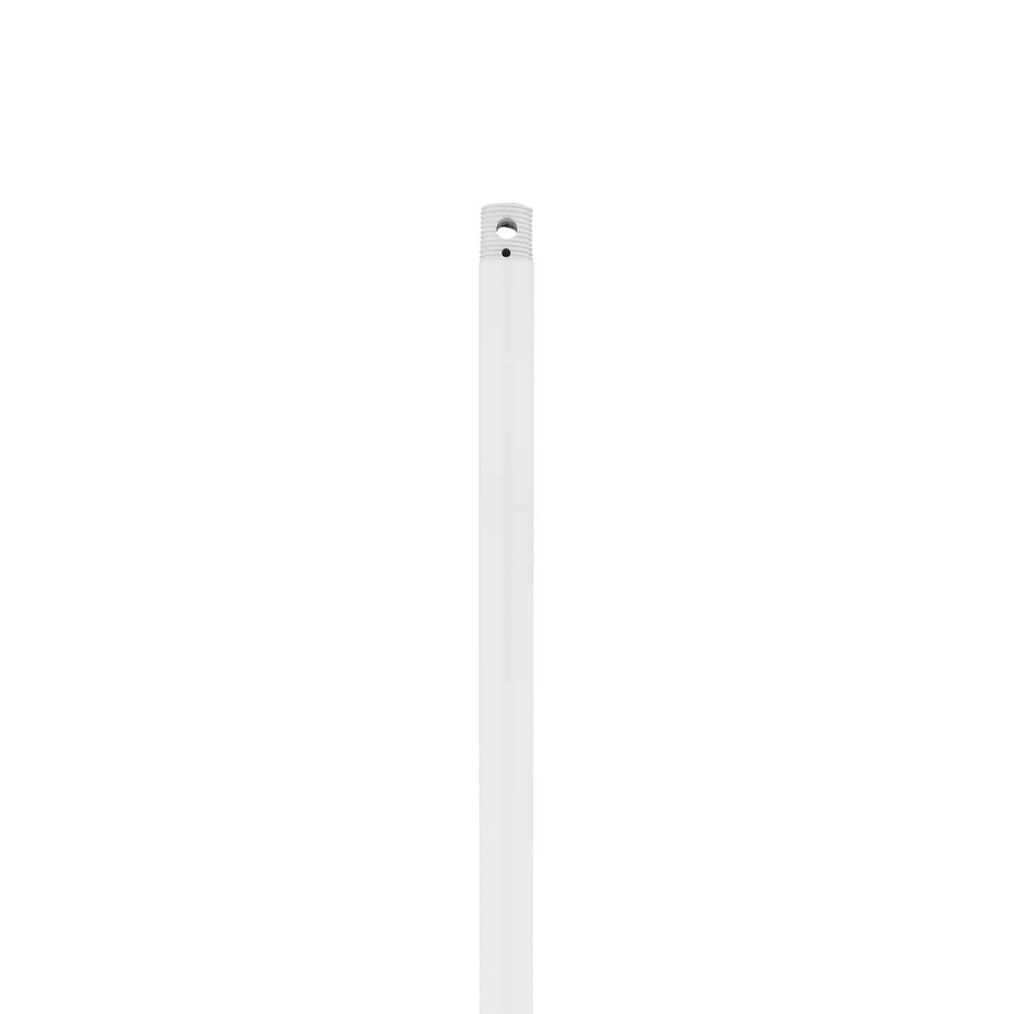 Threaded Downrod in Matte White (12-Inch).