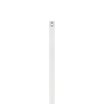 Threaded Downrod in Matte White (12-Inch).
