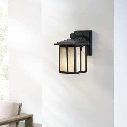 Tomek Outdoor Wall Light in Outside Area.
