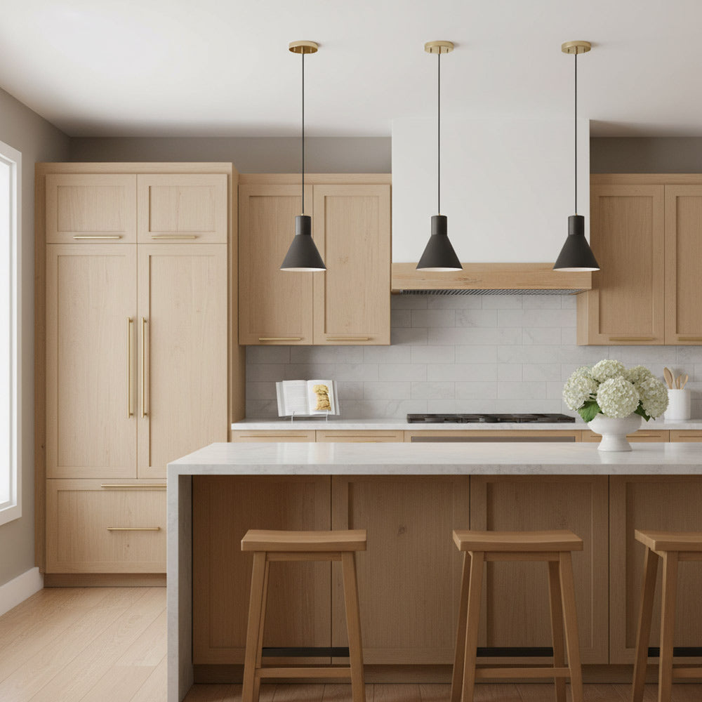 Towner Mini Pendant Light in kitchen.