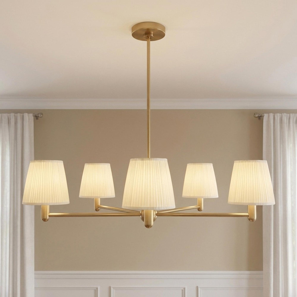 Vilera Chandelier in Detail.