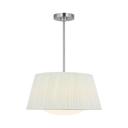 Vilera Pendant Light in Brushed Nickel.