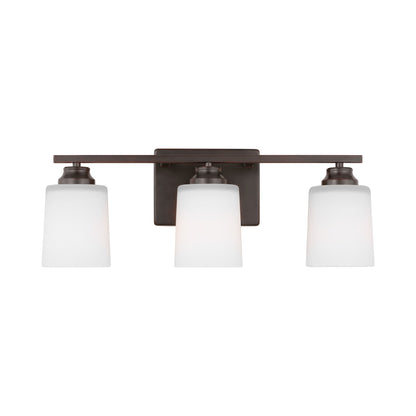 Vinton Bath Vanity Light in Bronze (3-Light/Not Included).