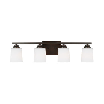 Vinton Bath Vanity Light in Bronze (4-Light/Not Included).