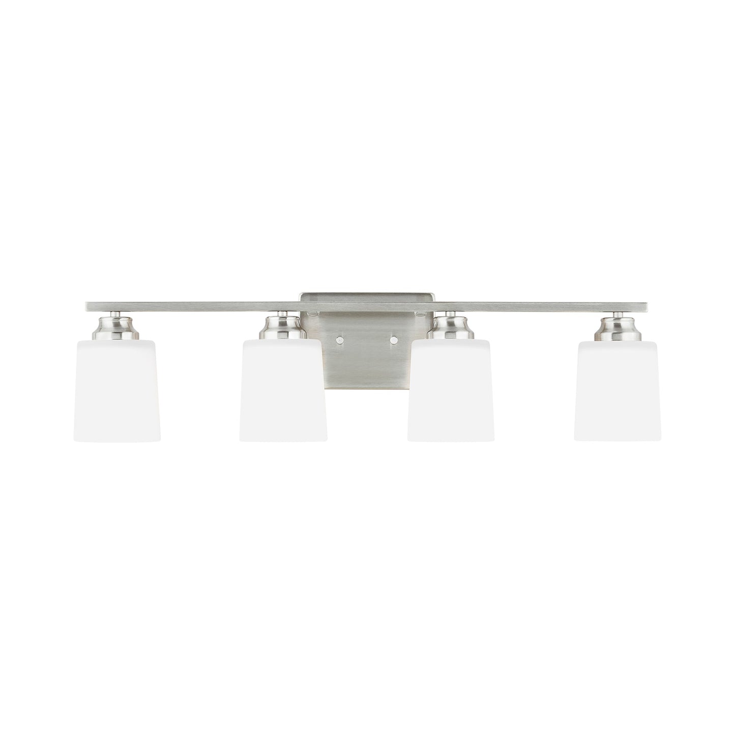 Vinton Bath Vanity Light in Brushed Nickel (4-Light/Not Included).