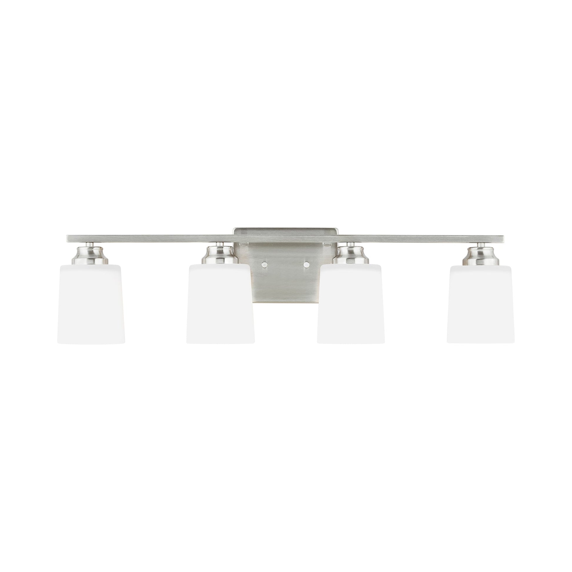 Vinton Bath Vanity Light in Brushed Nickel (4-Light/Not Included).