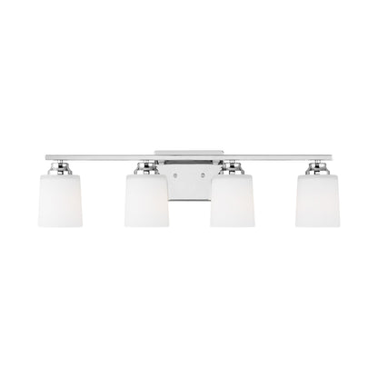 Vinton Bath Vanity Light in Chrome (4-Light/Not Included).