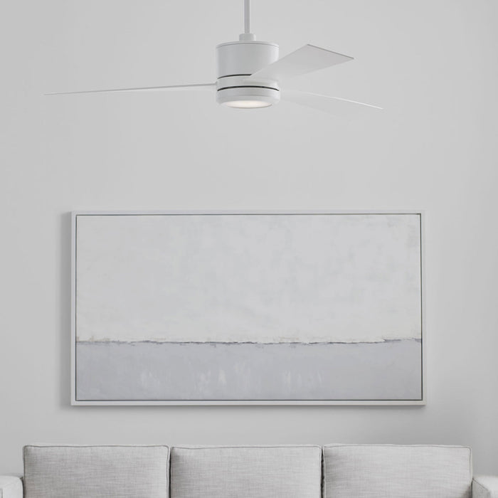 Vision LED Ceiling Fan in living room.