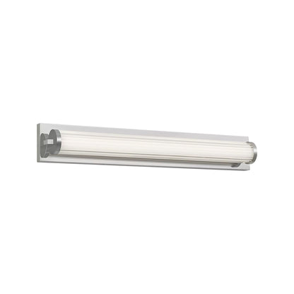 Weston LED Bath Vanity Light in Chrome (28-Inch).