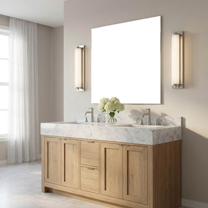 Weston LED Bath Vanity Light in bathroom.