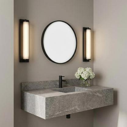 Weston LED Bath Vanity Light in bathroom.