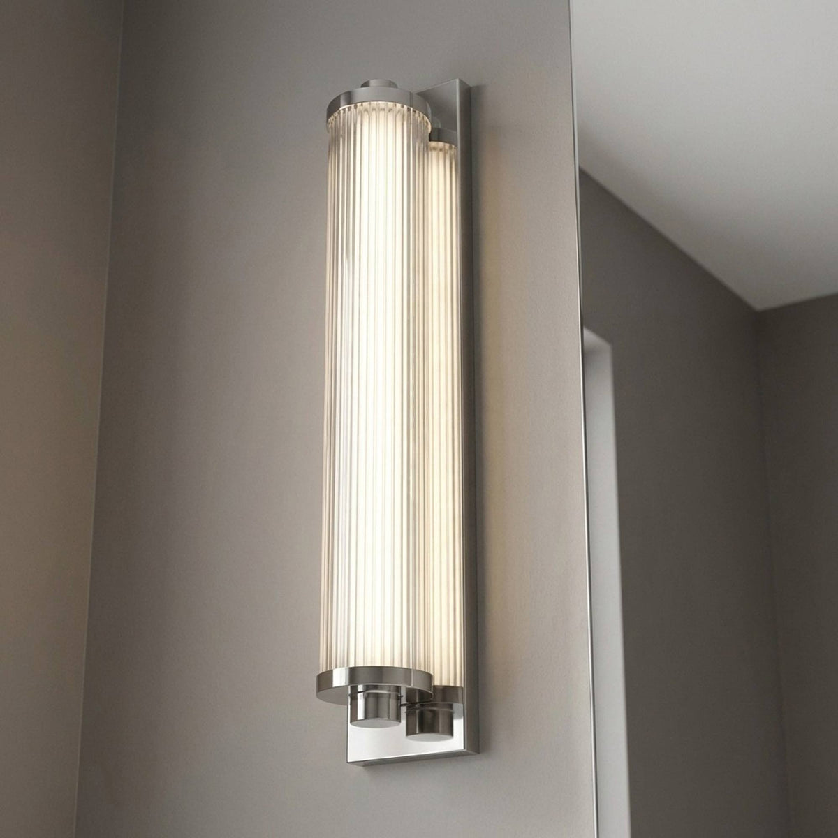 Weston LED Bath Vanity Light in Detail.