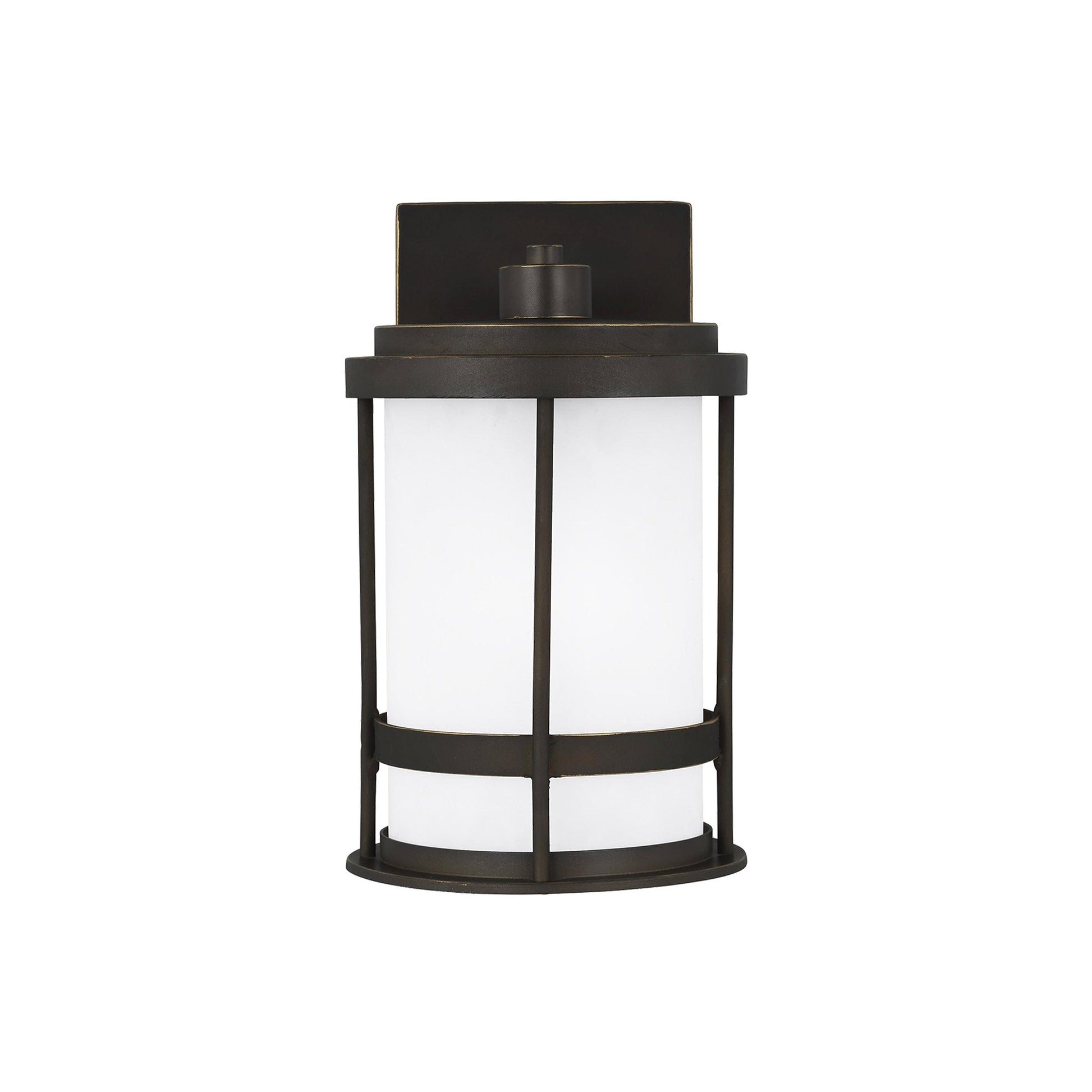 Wilburn Outdoor Wall Light in Antique Bronze (Small/Dark Sky - Bulb Included, Dark Sky - Bulb Not Included).