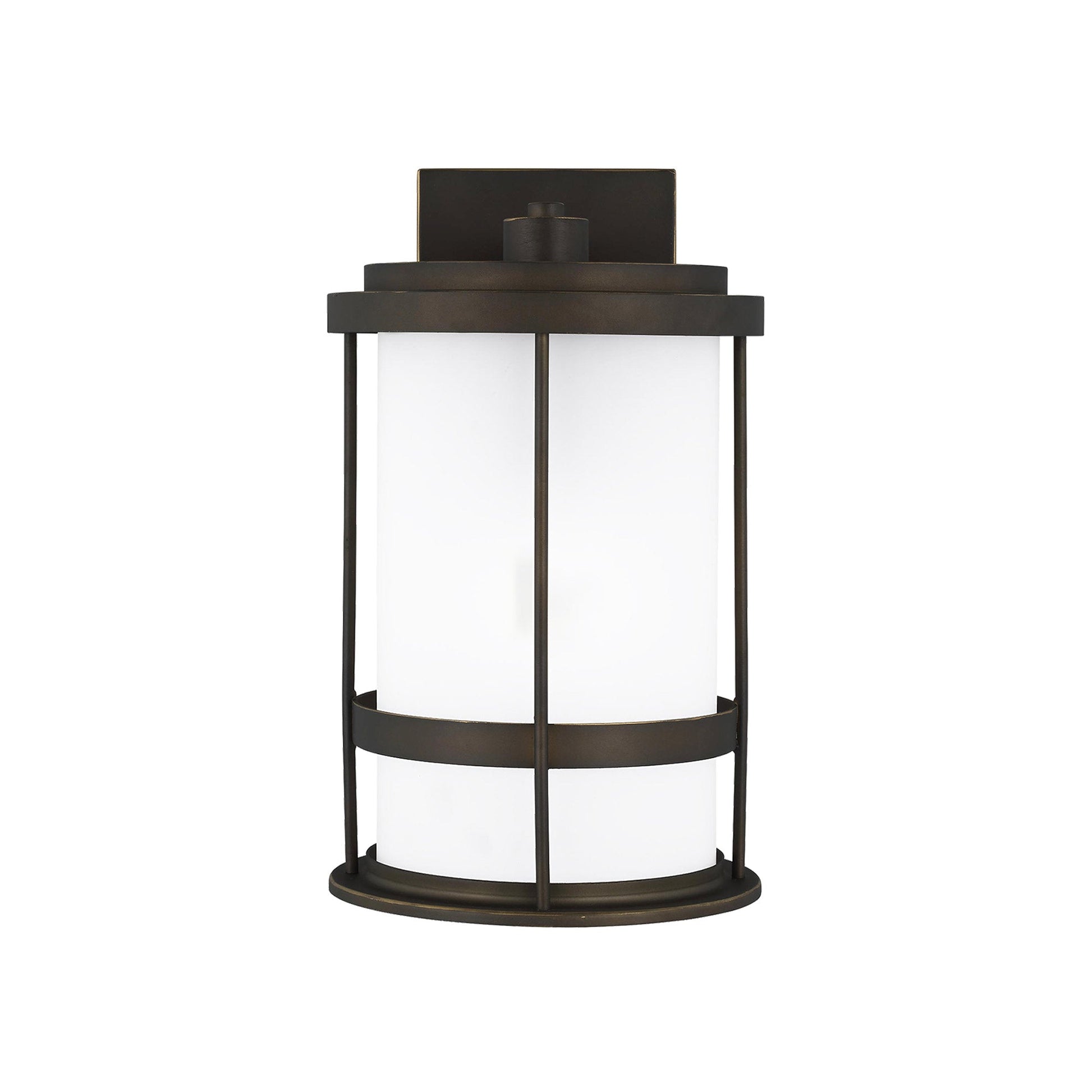 Wilburn Outdoor Wall Light in Antique Bronze (Medium/Dark Sky - Bulb Included, Dark Sky - Bulb Not Included).