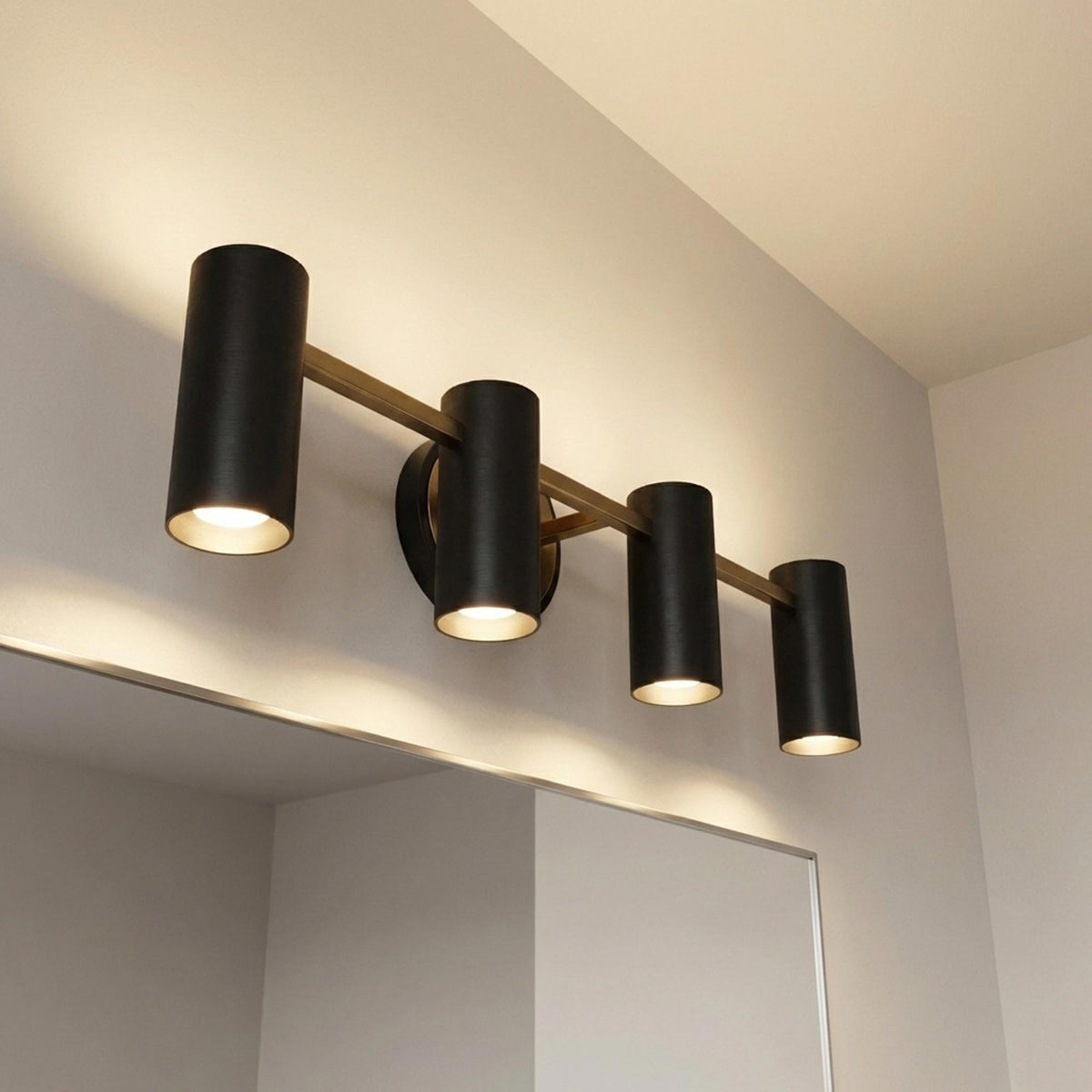 Zentro Bath Vanity Light in Detail.