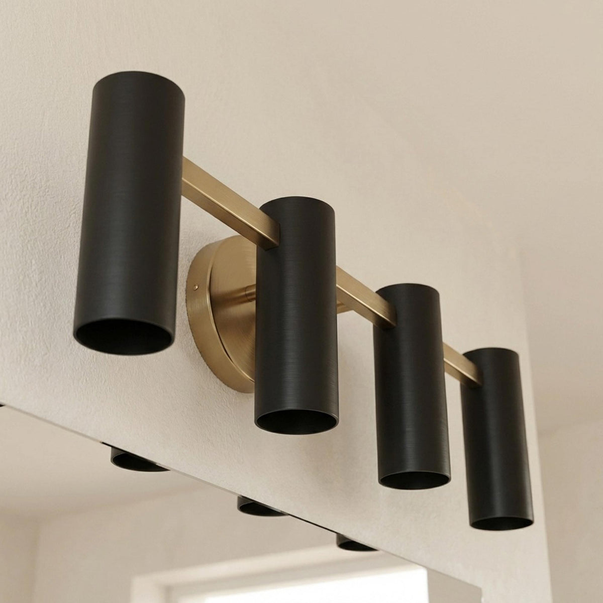 Zentro Bath Vanity Light in Detail.