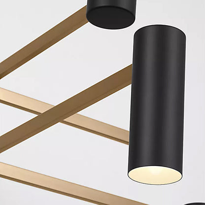 Zentro Chandelier in Detail.